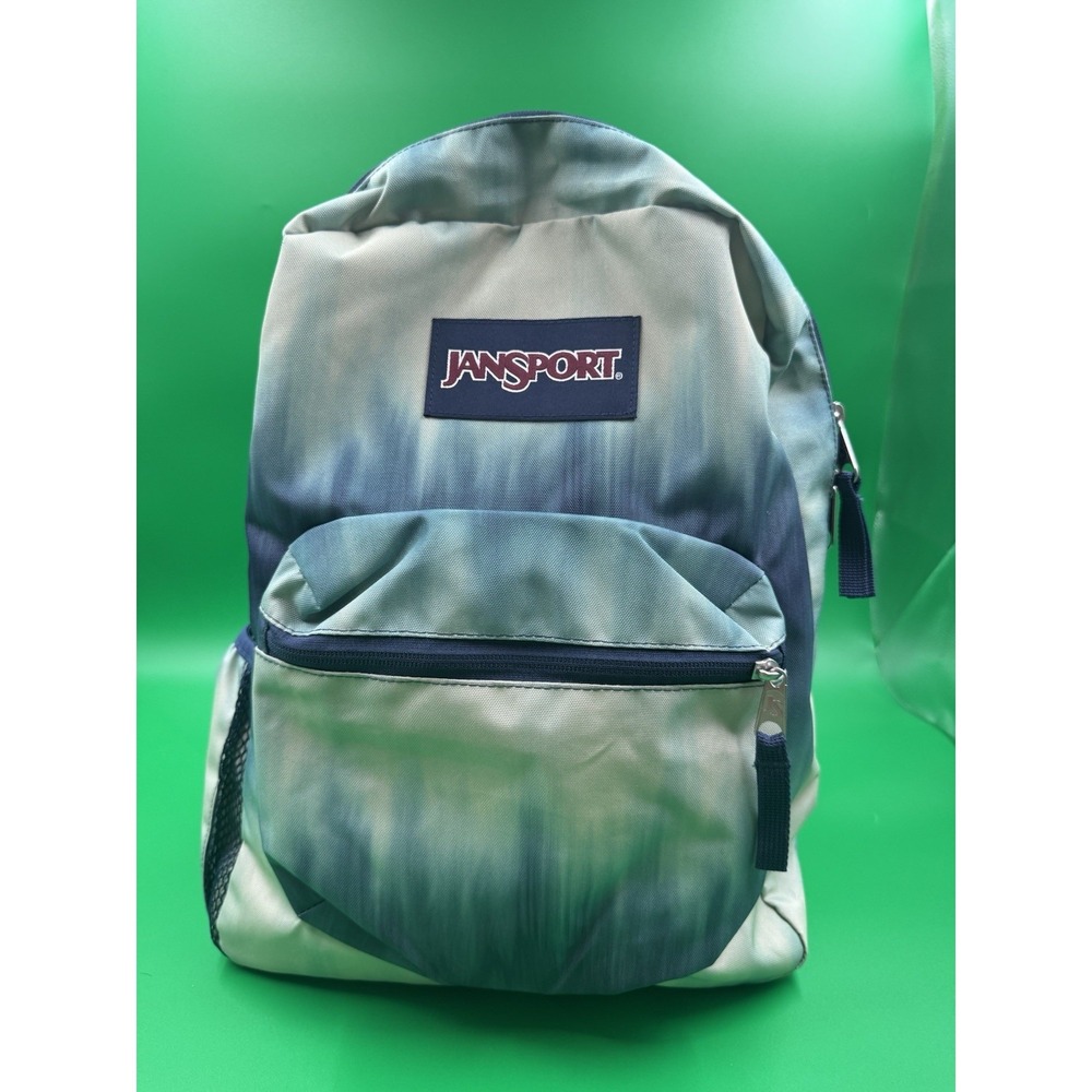 JanSport Cross Town Ombre Falls Greenish/Blue Backpack